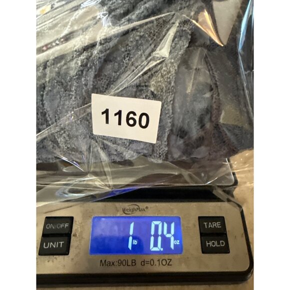 This & That Long Blue Open Front Cardigan Size Large - Picture 13 of 13